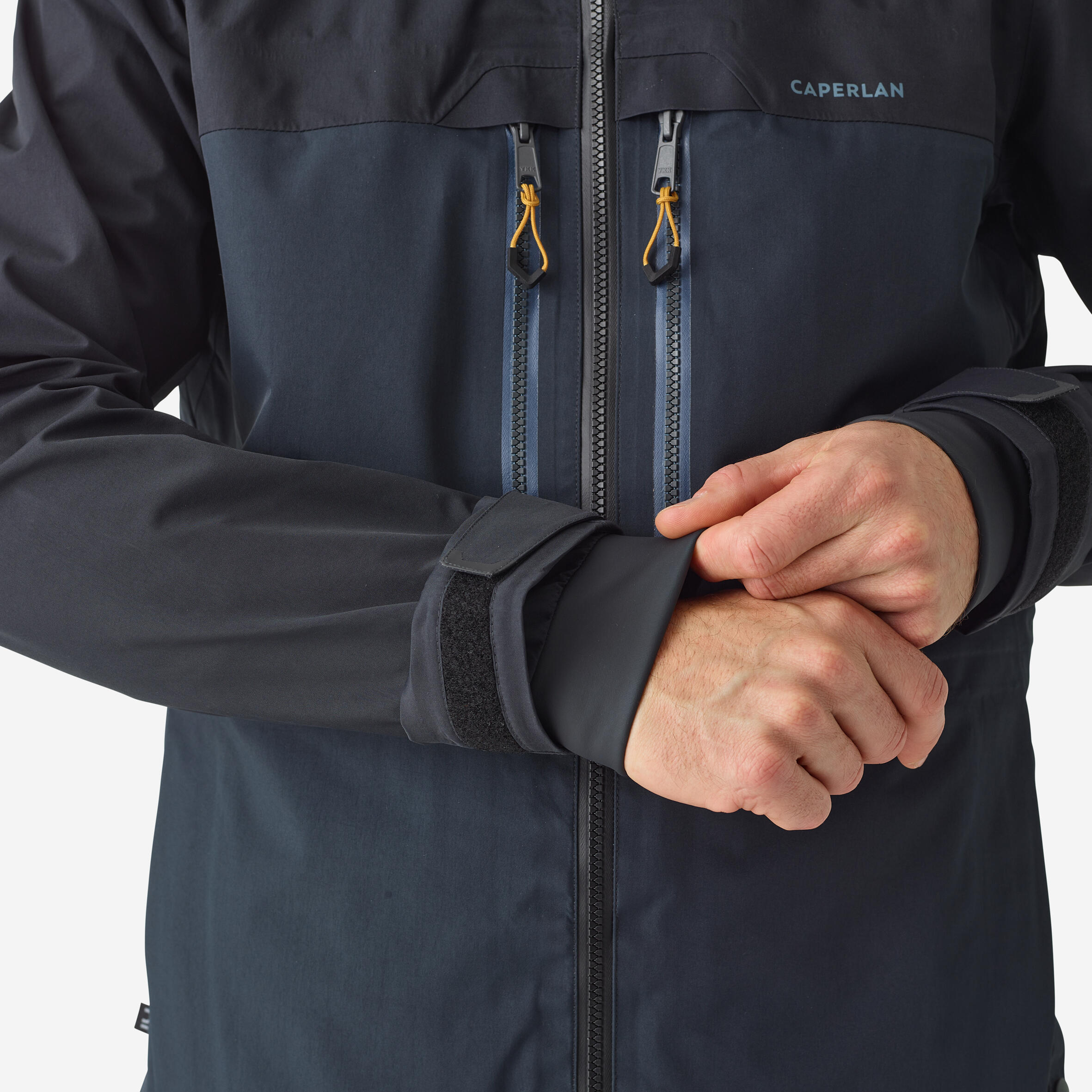 Waterproof Fishing Jacket - 900 blue - CAPERLAN