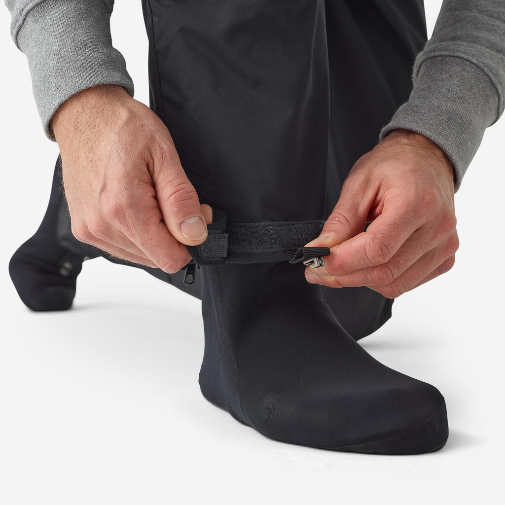 Vodotesné a priedušné brodiace nohavice TW 900 BR-S s neoprénovými ponožkami