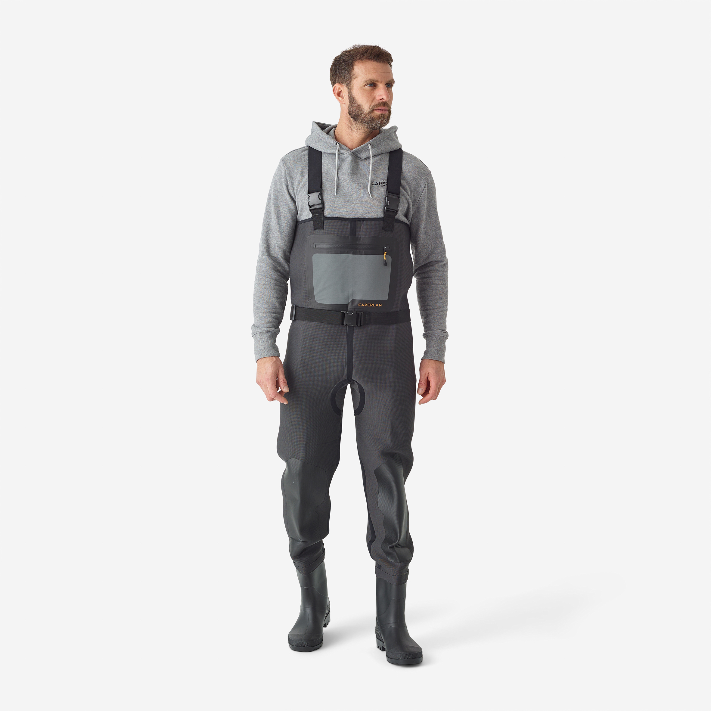 Waders de pêche néoprène 3mm - wds 500 th - Pêche des carnassiers - Caperlan- Clubs - Entreprises - Collectivités - Associations