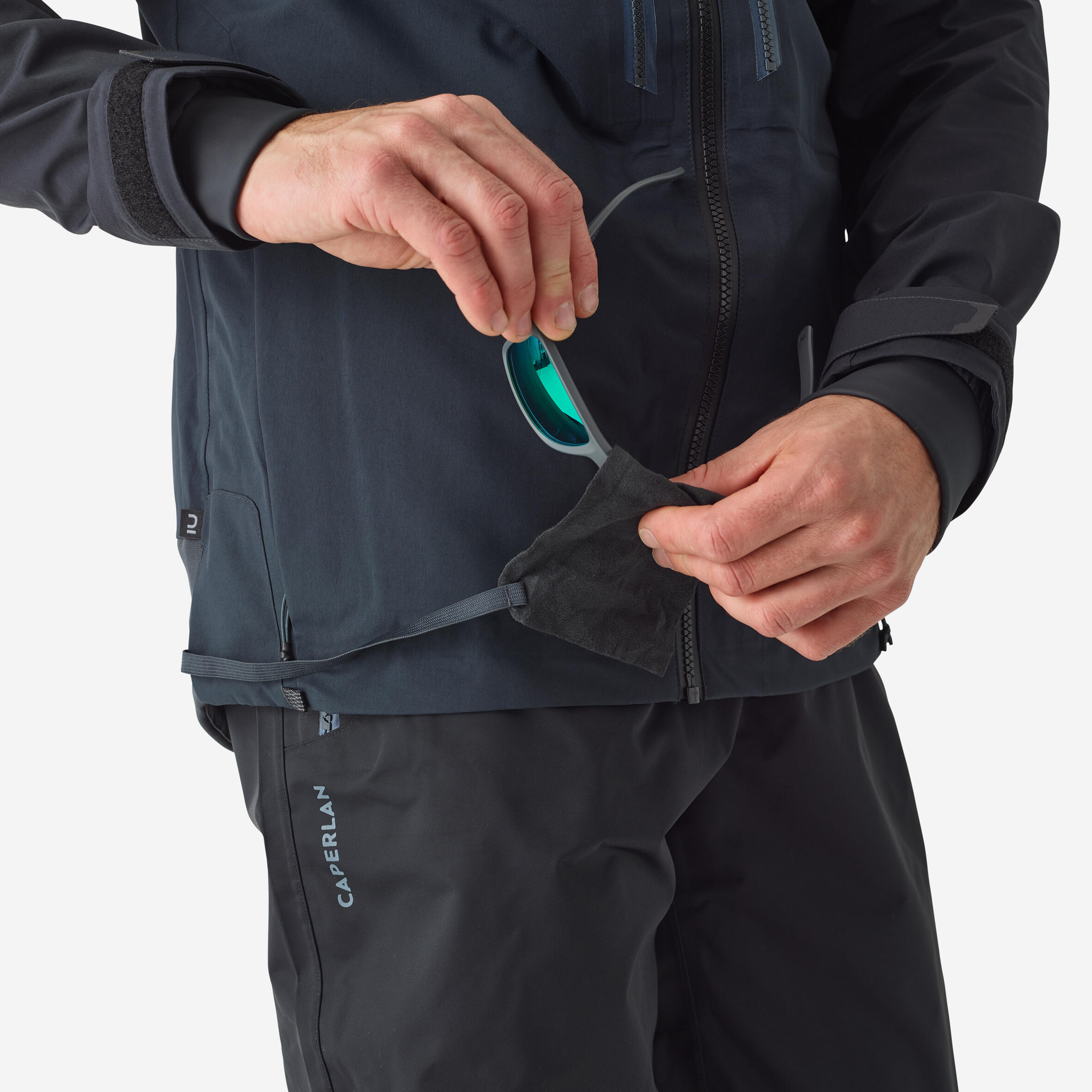Waterproof Fishing Jacket - 900 blue - CAPERLAN