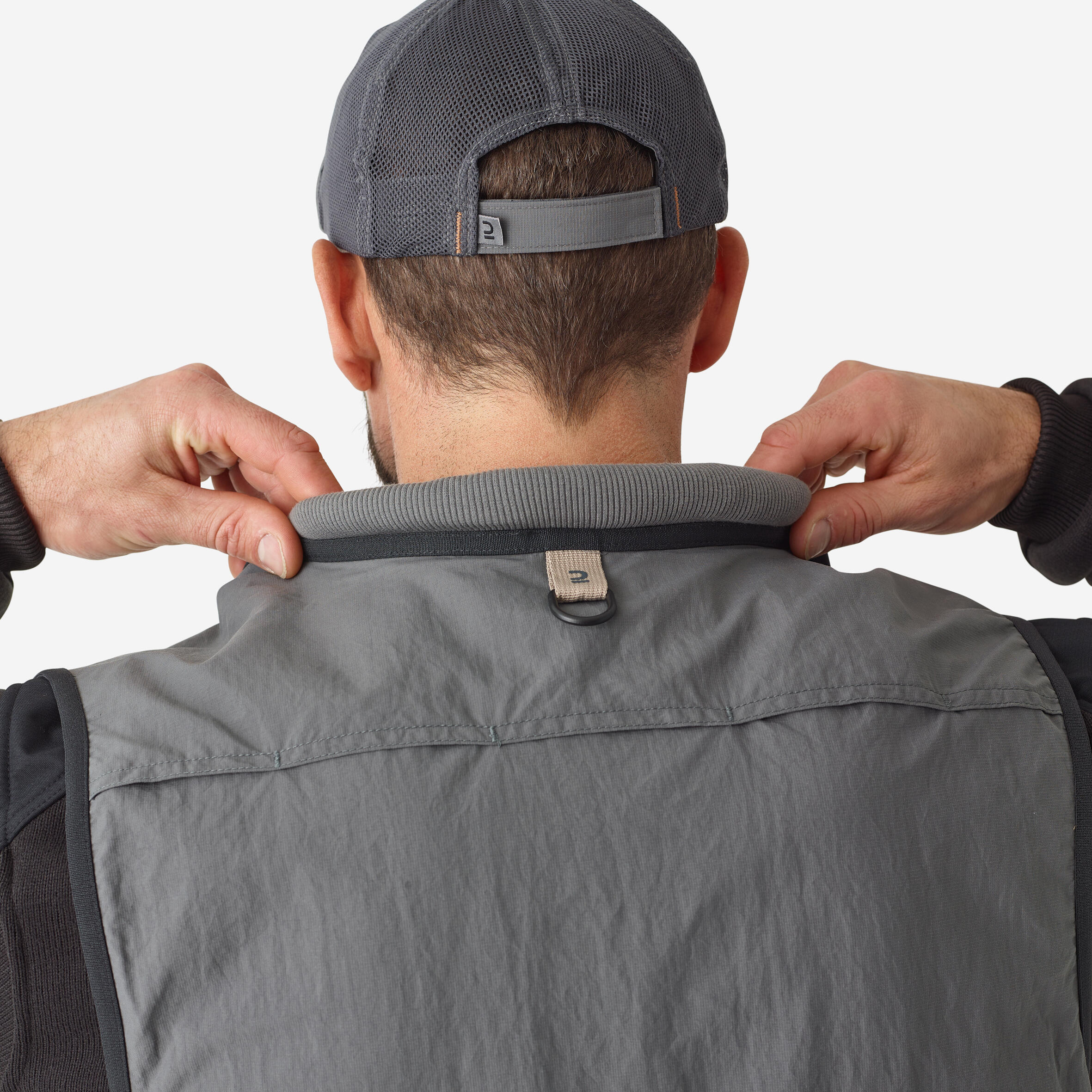 Fishing Vest - FV 500 Grey - CAPERLAN