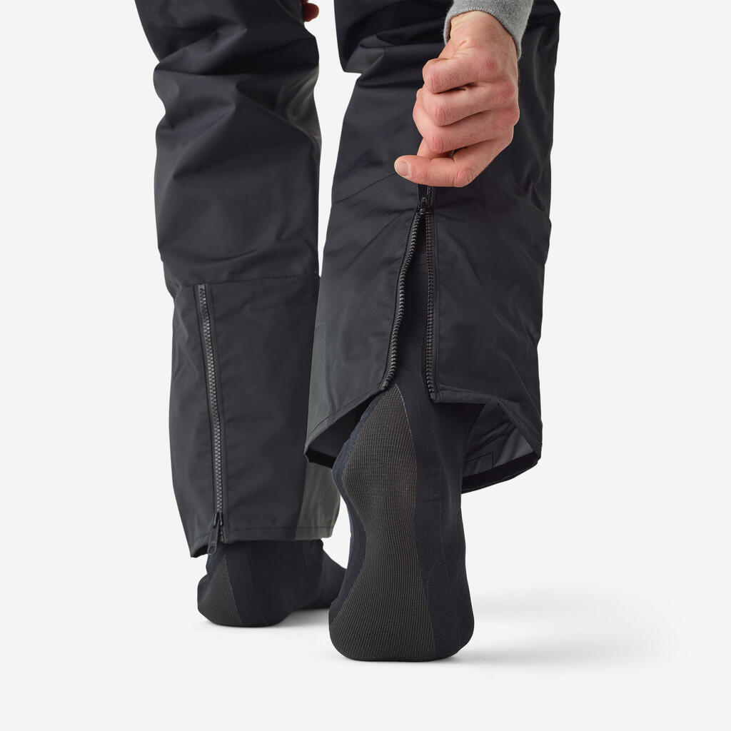 Waterproof, breathable wading trousers with neoprene booties - TW 900 BR-S