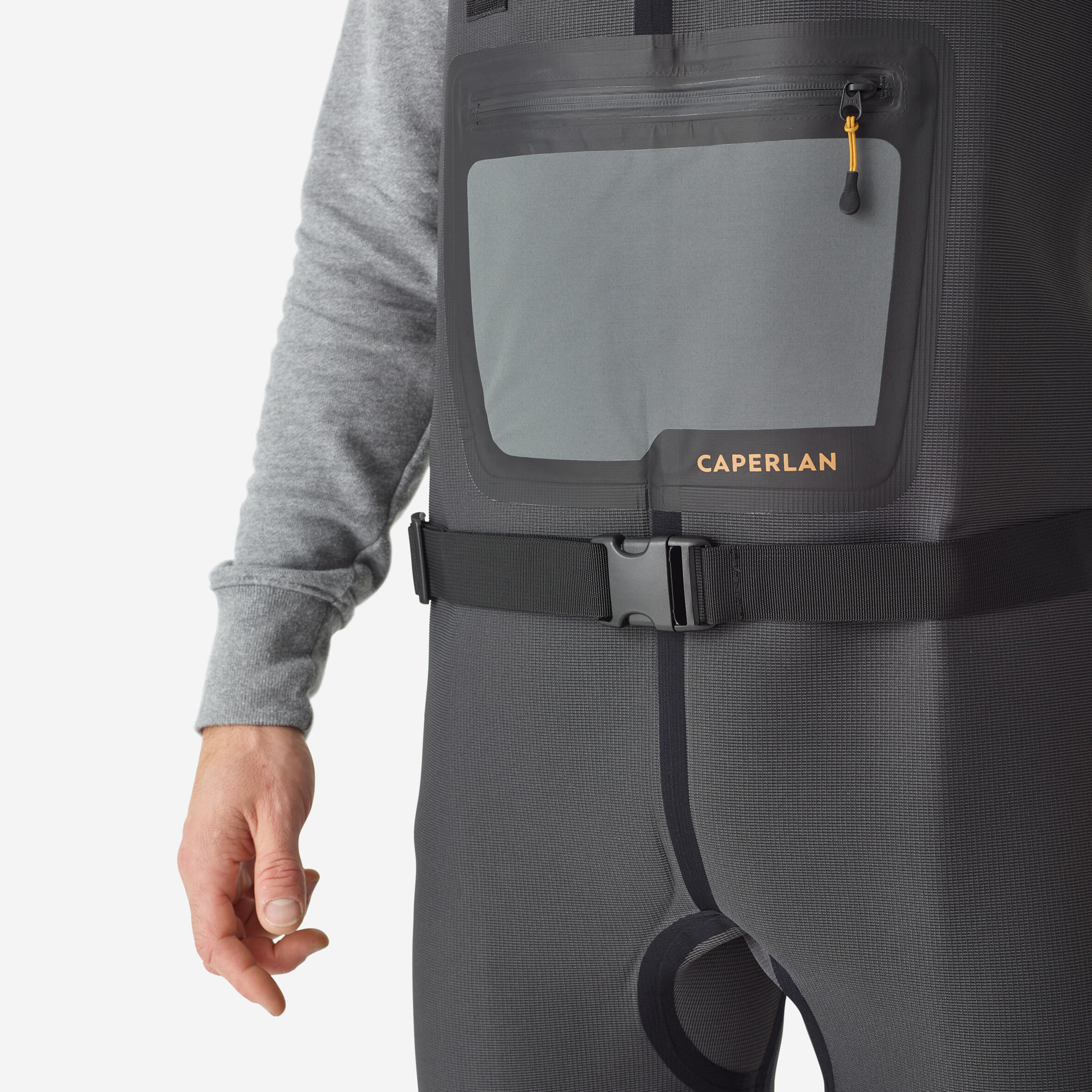 Trampolieri Da Pesca Abu Garcia In Neoprene - Impermeabili Con Stivali Incorporati E Suola Feltro - Foto 4