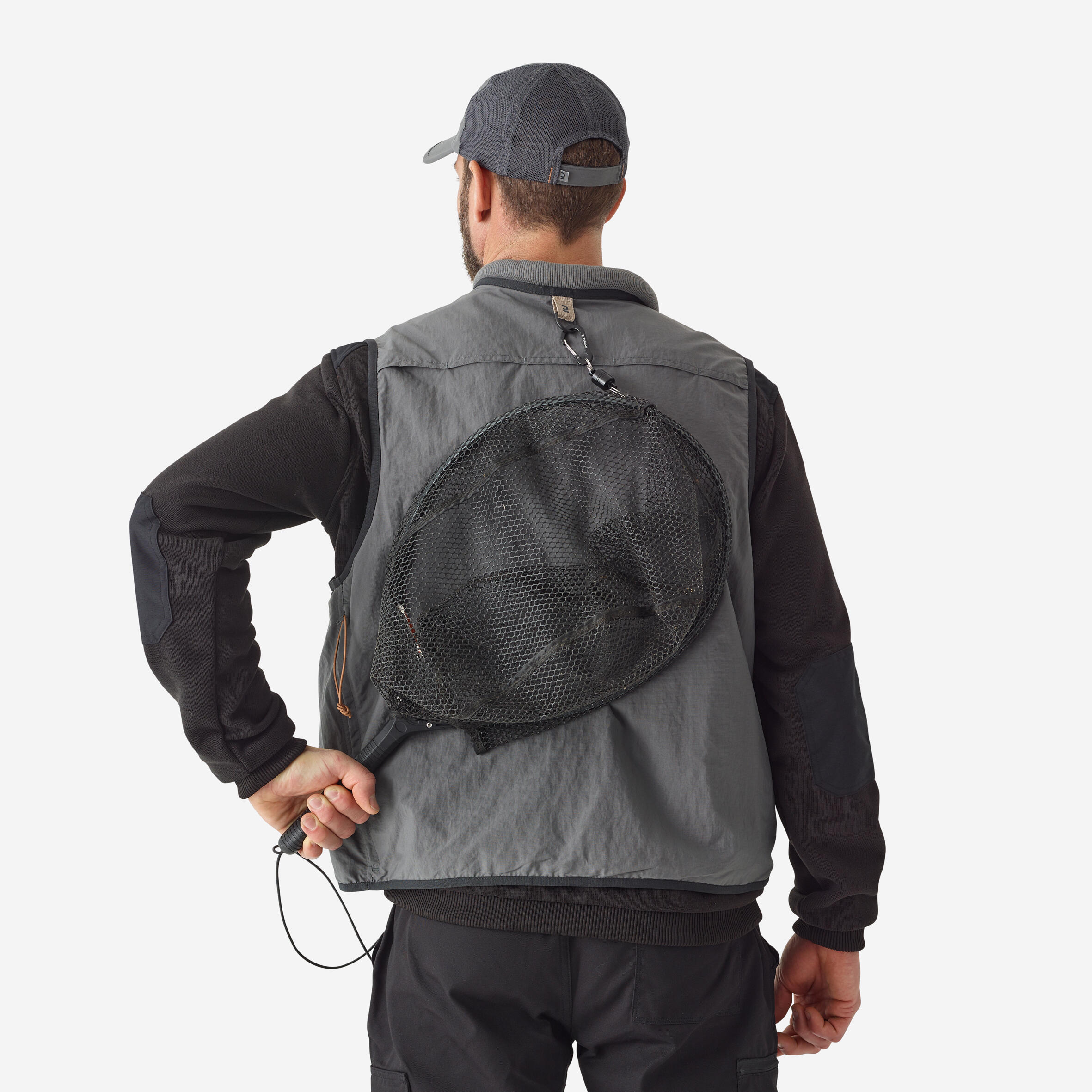 Fishing Vest - FV 500 Grey - CAPERLAN