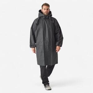 Poncho Impermeable Chubasquero Lluvia Hombre / Mujer Plegable Pesca Caperlan 100