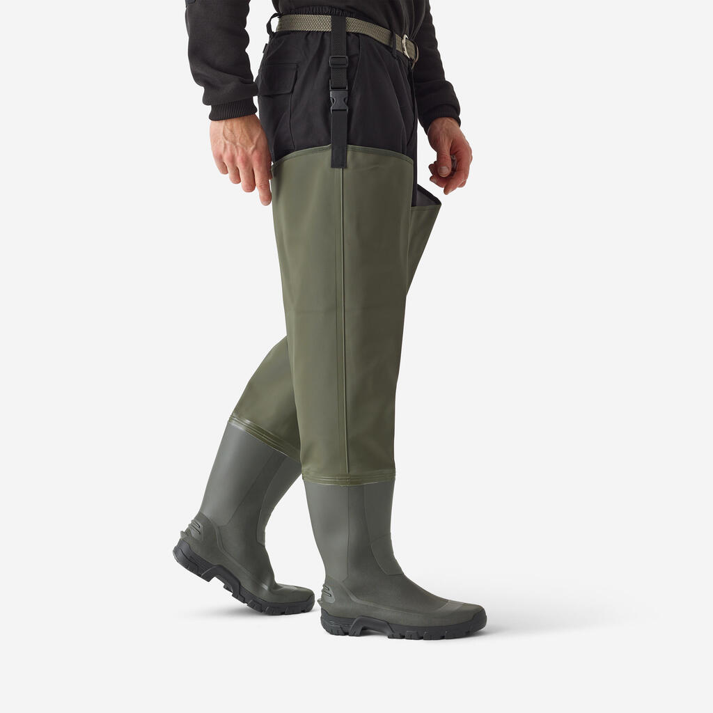 Fishing PVC waders 100