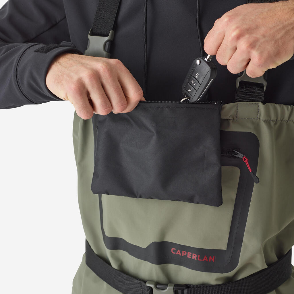 Waders de Pêche PVC et respirants 500