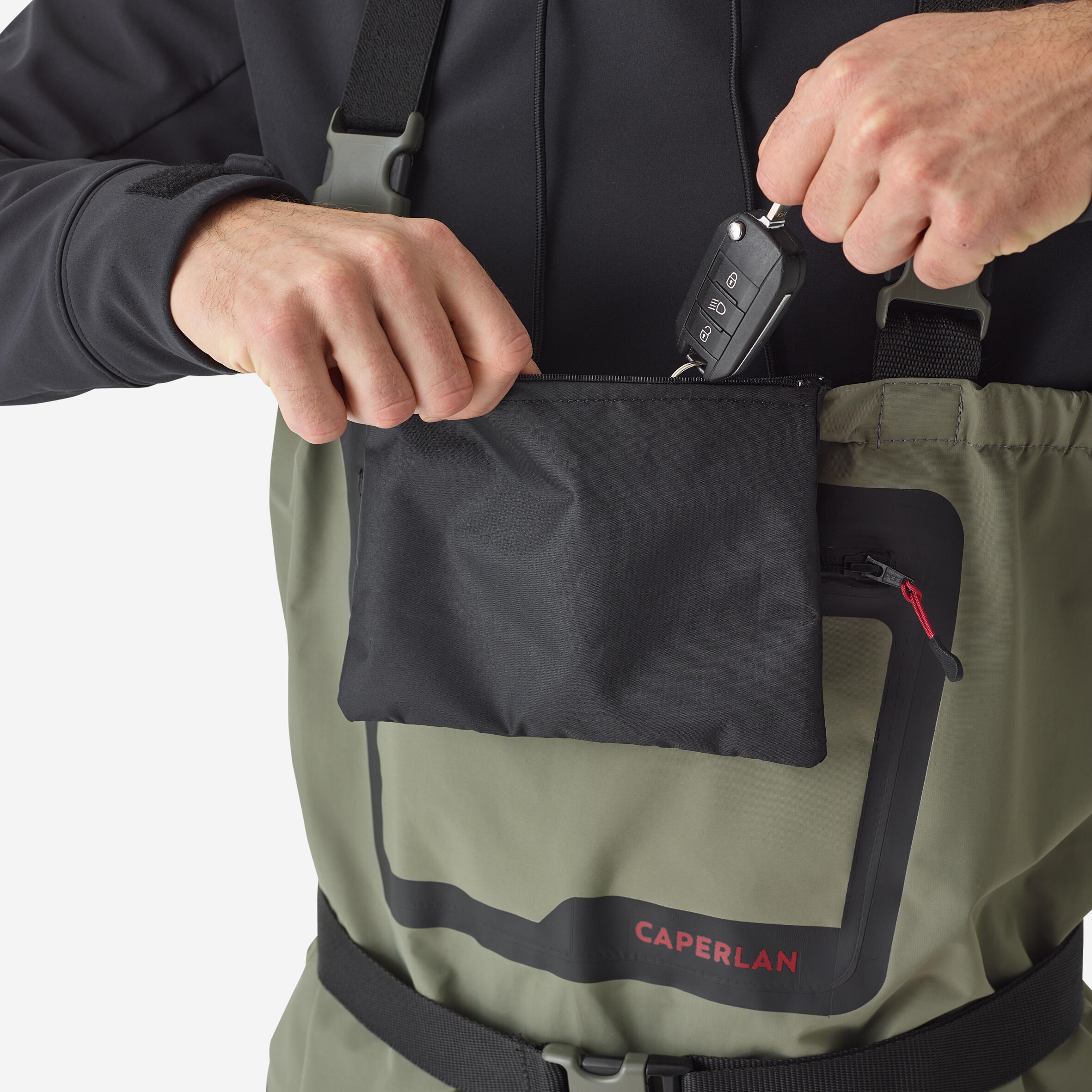 Fishing Breathable PVC Waders - 500 - CAPERLAN