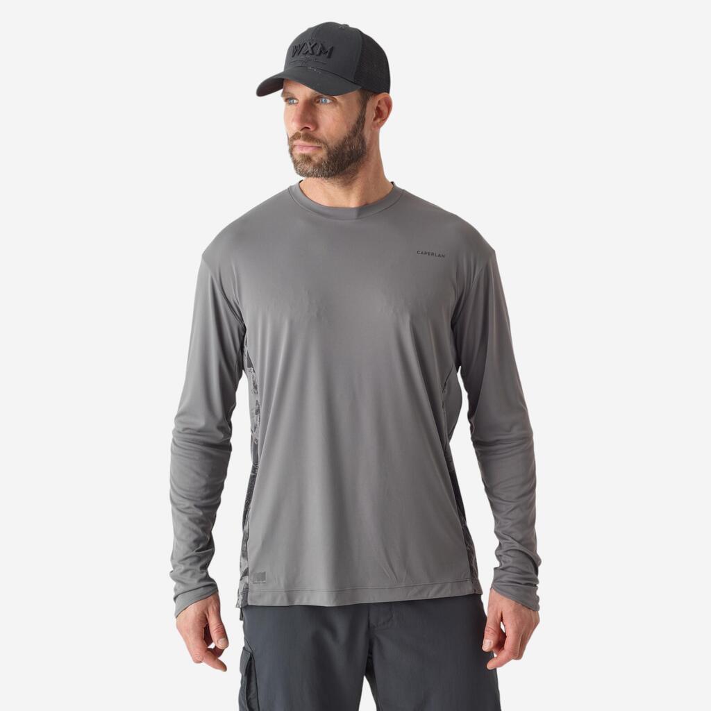 Fishing anti-UV T-shirt 500 grey