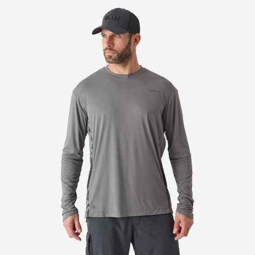 
      Fishing anti-UV T-shirt 500 grey
  