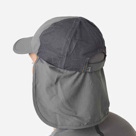 Folding fishing cap - FC 500 W Grey