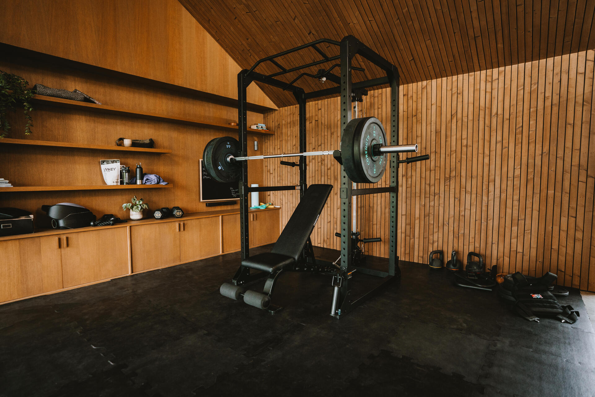 Reinforced Flat Inclined Weights Bench 900