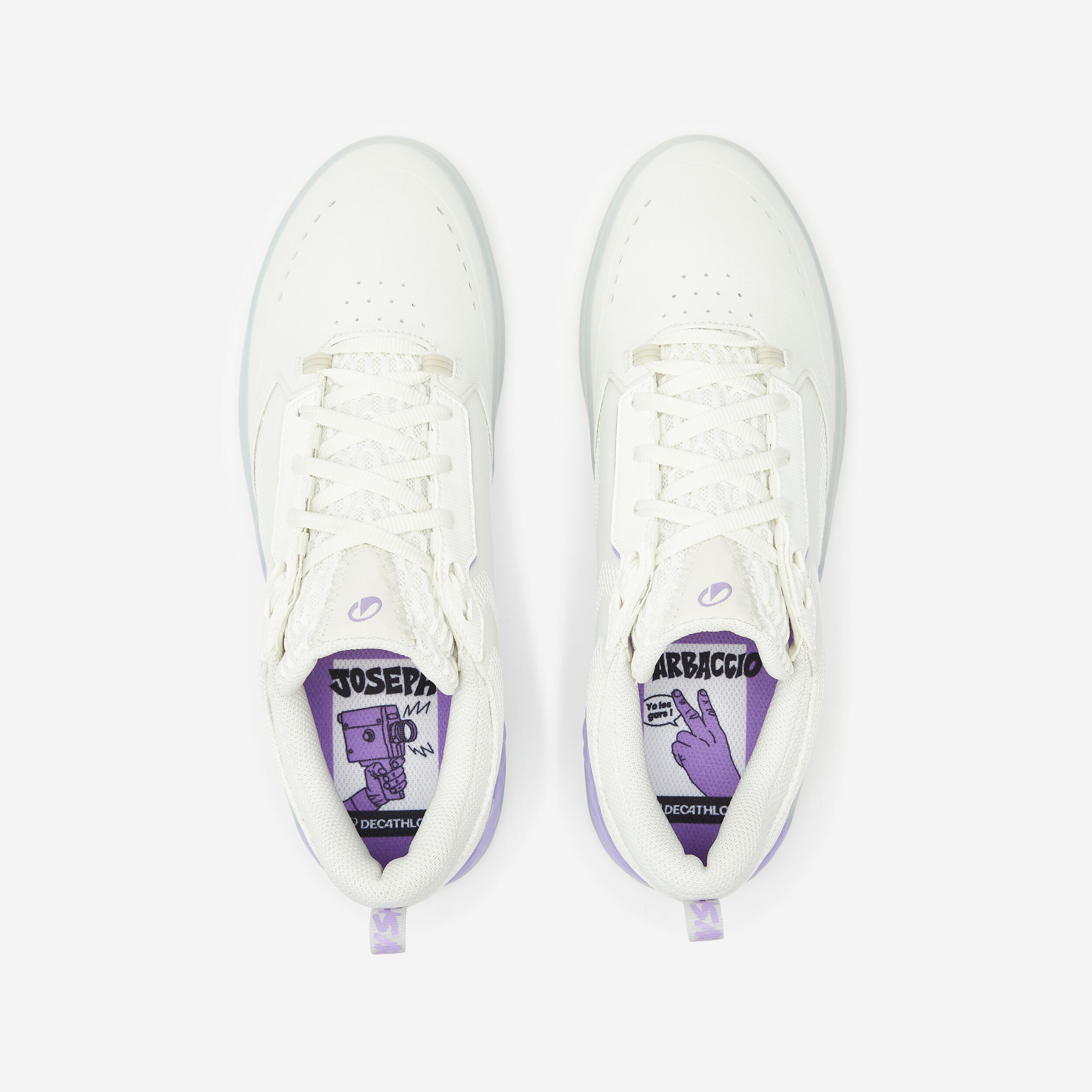 SKATEBOARD SHOE CRUSH900 JOSEPH GARBACCIO PRO WHITE PURPLE