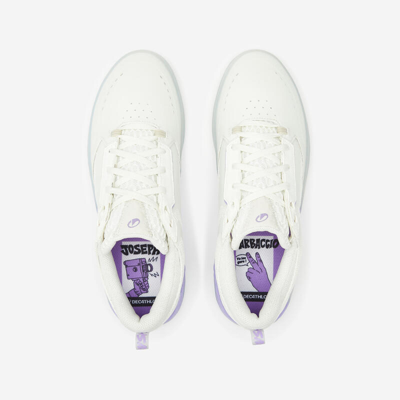 CHAUSSURE DE SKATEBOARD CRUSH900 JOSEPH GARBACCIO PRO BLANC VIOLET