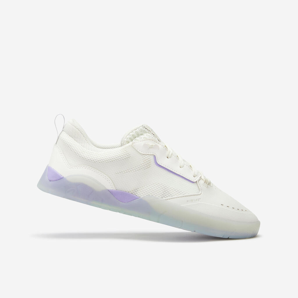 WHITE / PURPLE