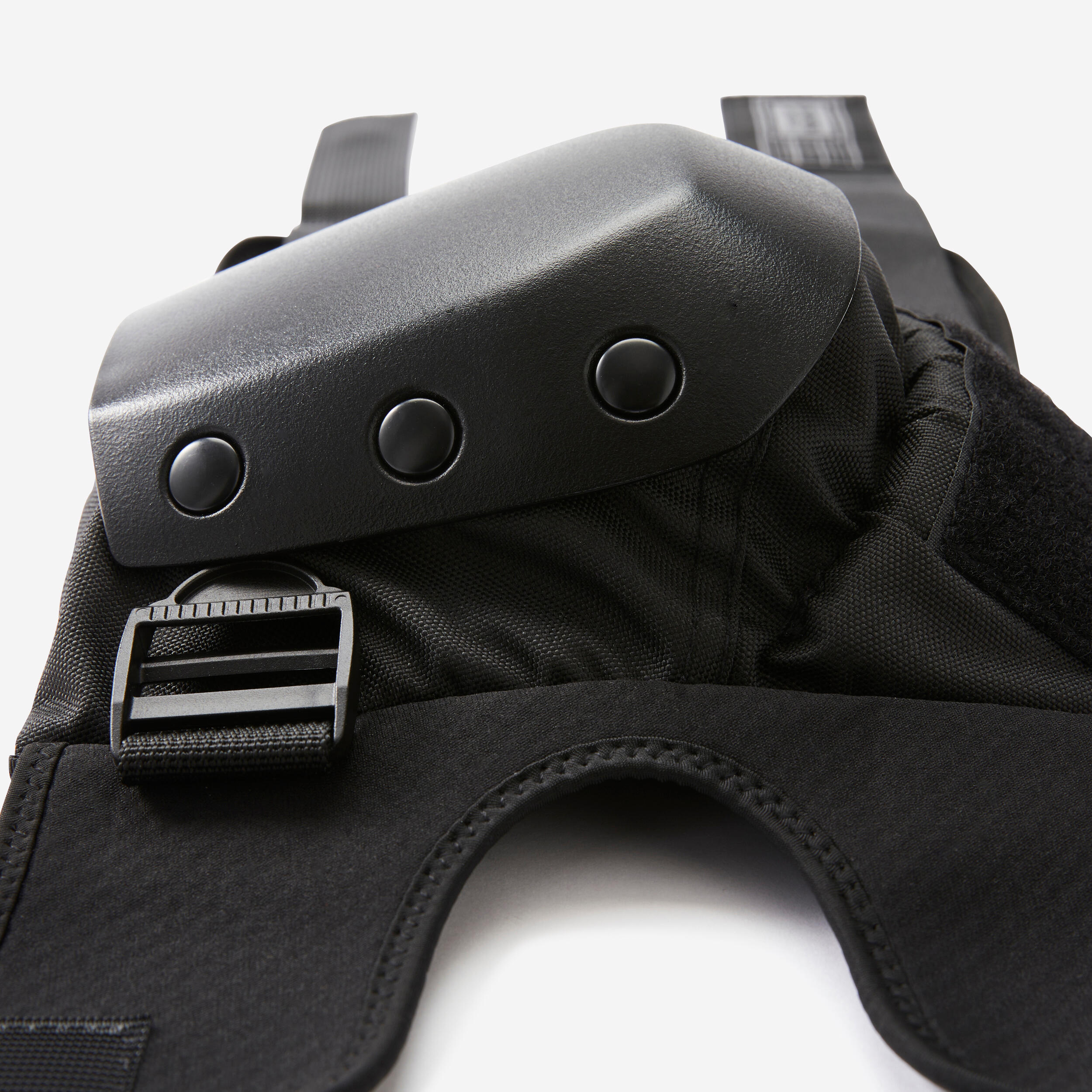 SET 3 PROTECTIONS NOIRES DE SKATEBOARD POUR ENFANTS DECATHLON PAD500 3/9