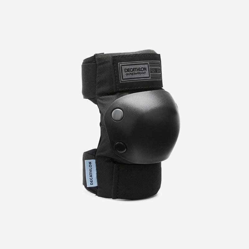 Set 3 protecții skateboard DECATHLON PAD500 Negru Copii