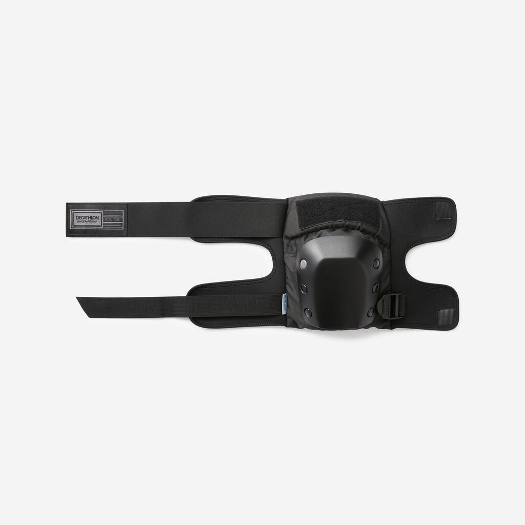 SET OF 3 KIDS' SKATEBOARD PROTECTORS PAD500 - BLACK