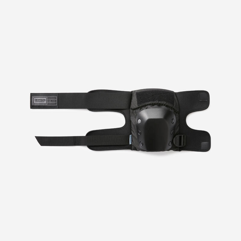 Set van 3 zwarte beschermers voor skateboarden kinderen set PAD500