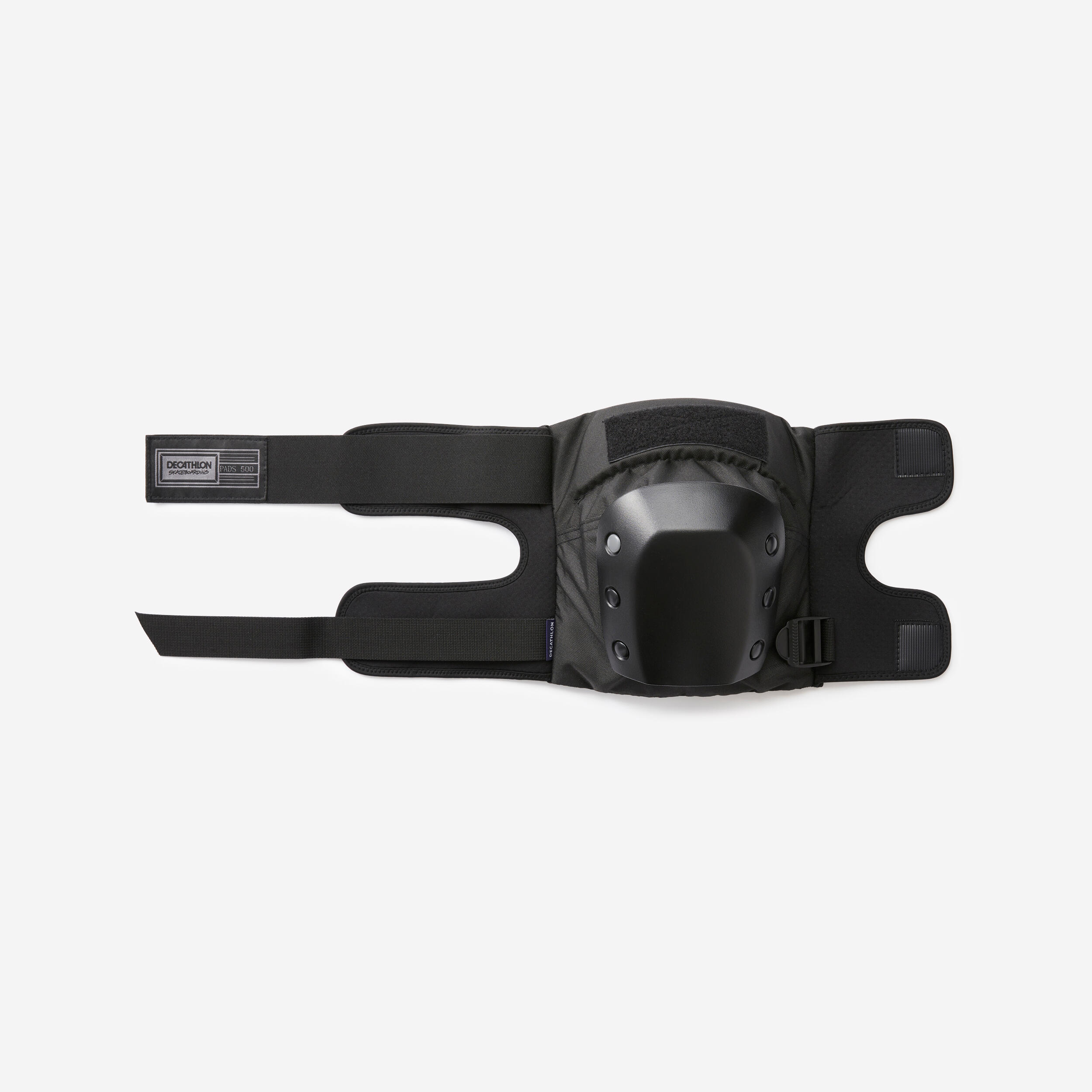 DECATHLON Súprava 3 chráničov pad500 na skateboard čierna M · záber 3