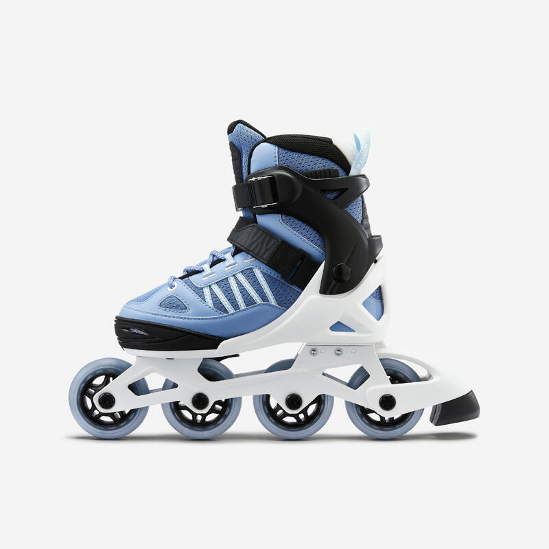 Fitness skates voor kinderen Fit 5 blauw wit