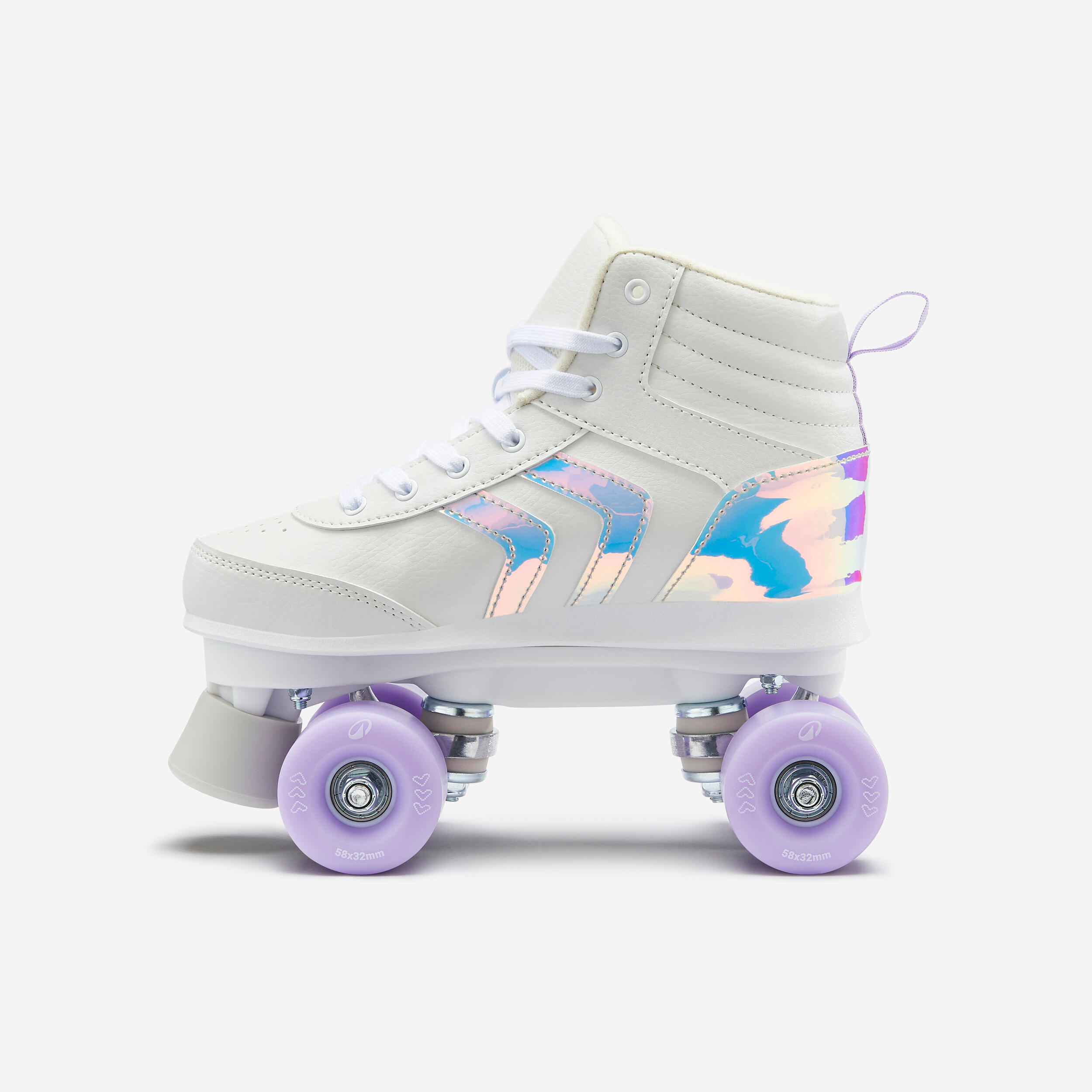 Rolschaatsen QUAD 100 Lila 6/8