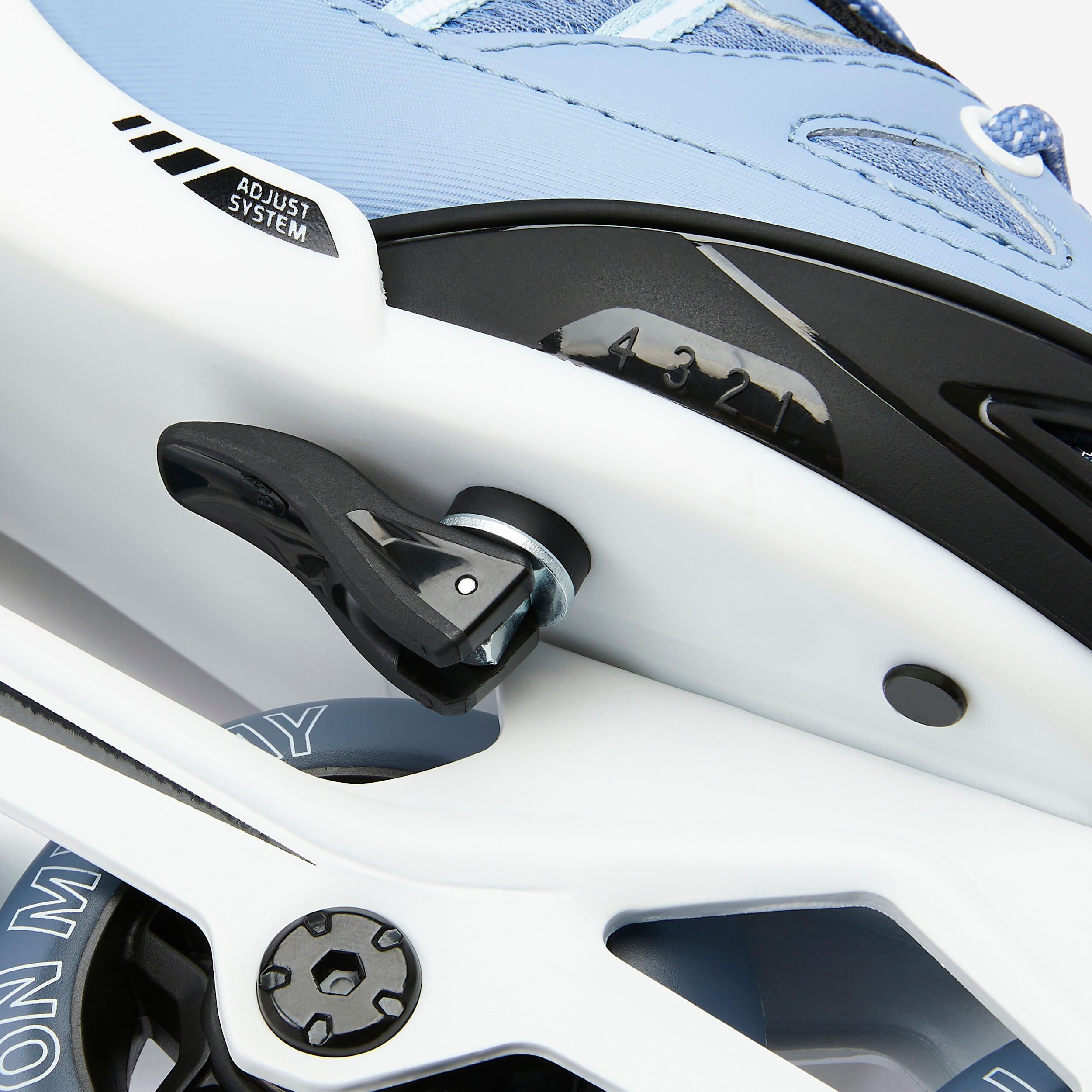 Fit 5 Jr Kids' Inline Fitness Skates - Blue / White