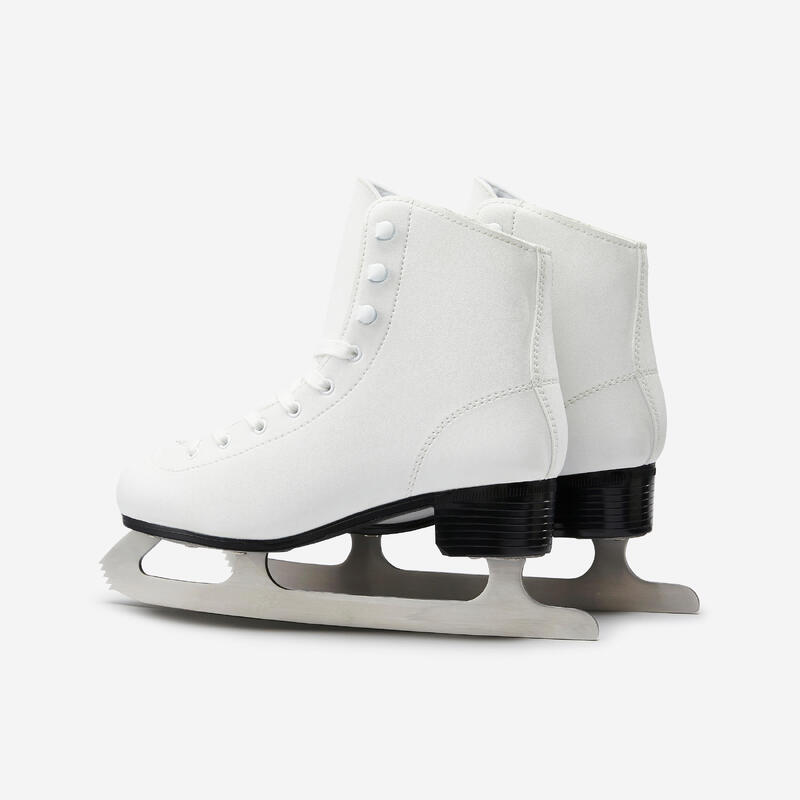 Patin à glace femme A100 - blanc