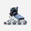 Inline-Skates Inliner Kinder Fit 5 blau/weiss