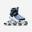 Roller fitness FIT5 bambino azzurro-bianco