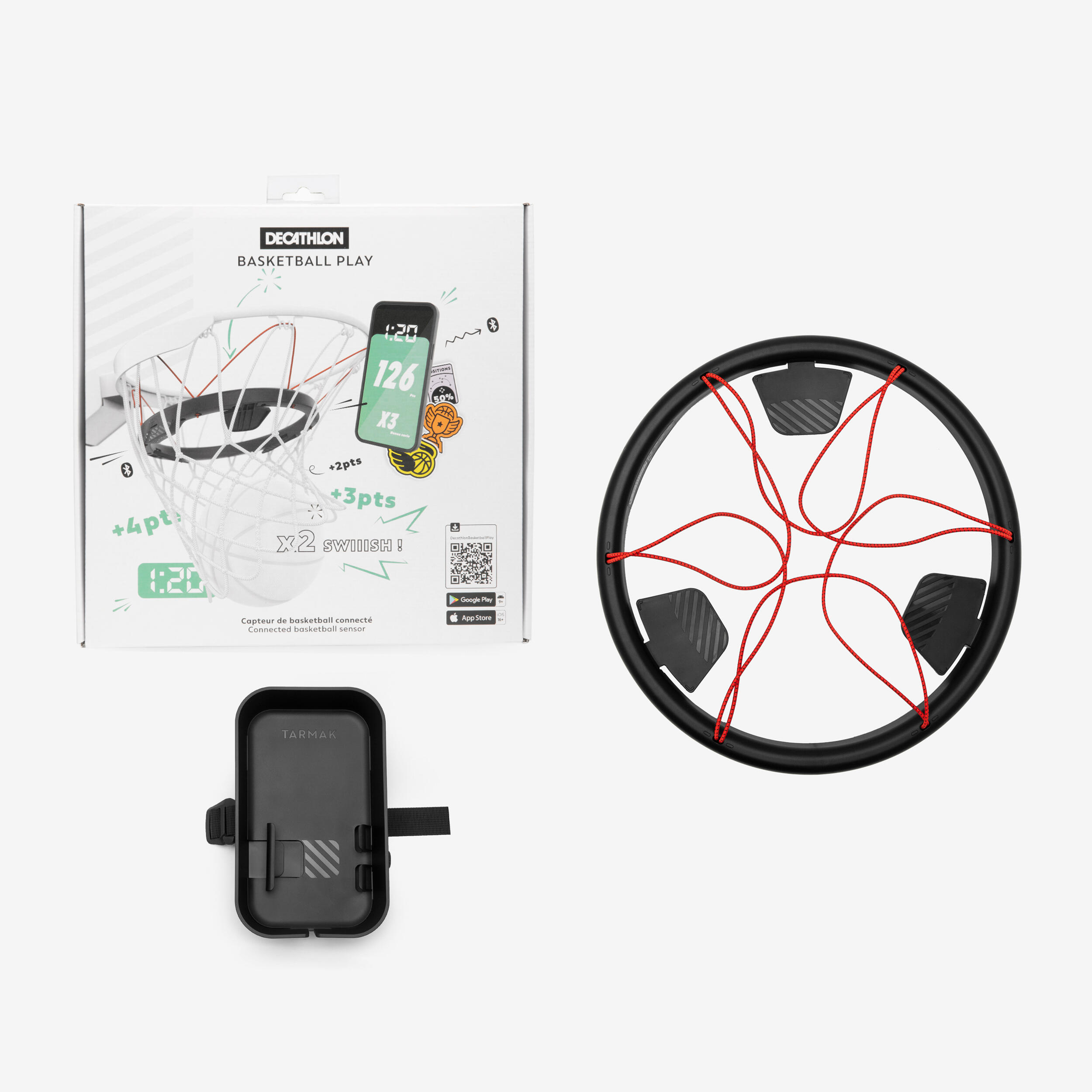 Smart Basketball Hoop with Mini-Games - Decathlon Basketball Play - TARMAK