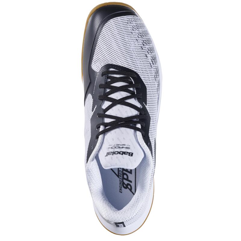 Badmintonschoenen voor heren Shadow Spirit 2 wit/zwart