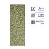 Yoga Mat, 8 mm thick, 173 x 61cm, with Strap, Foam - Lotus/Dark Olive, Soft Yoga