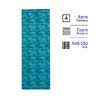 Yoga Mat, 8 mm thick, 173 x 61 cm, with Strap, Foam - Jungle Blue, For Soft Yoga
