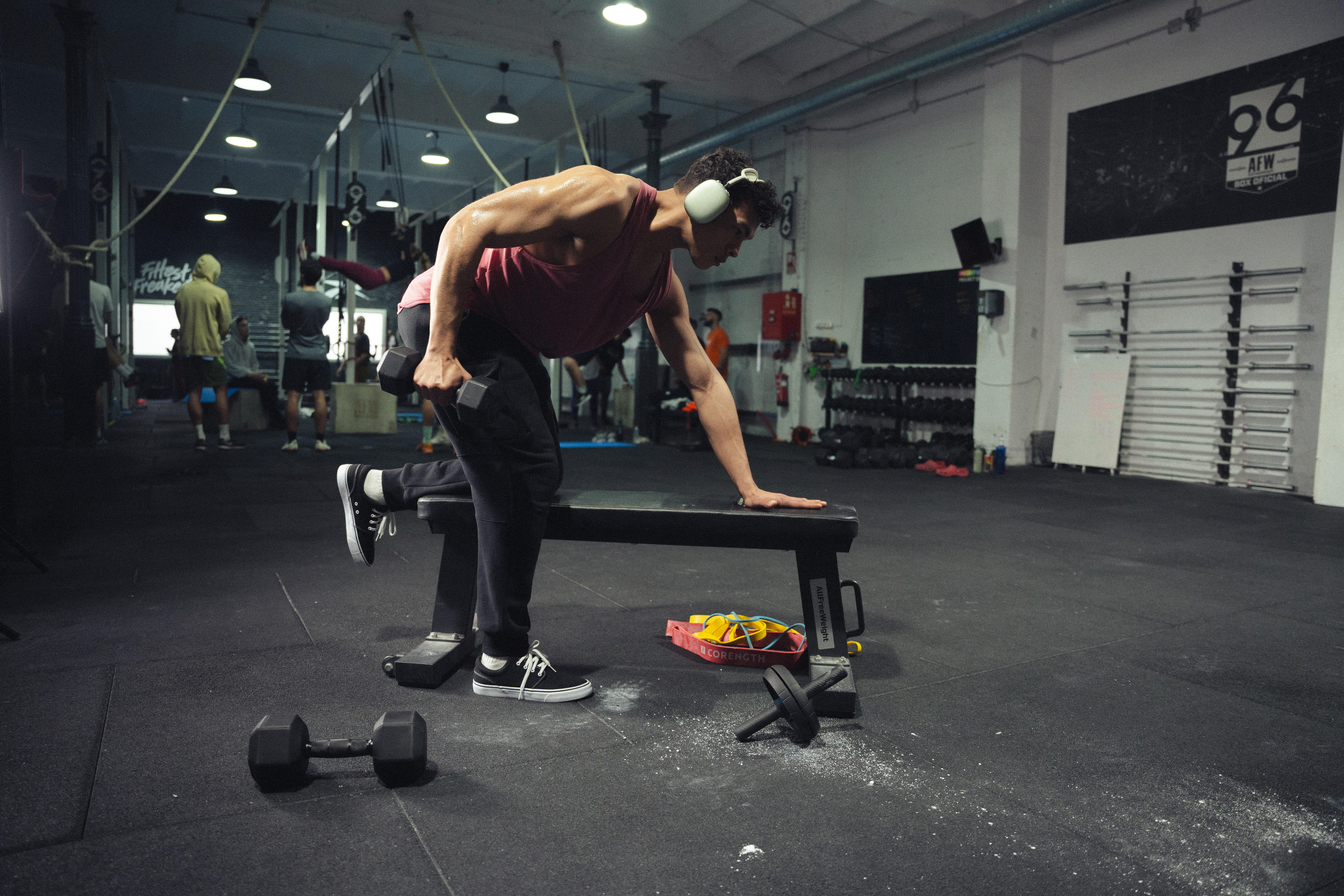 10 kg Hexagonal Dumbbell - Black - CORENGTH