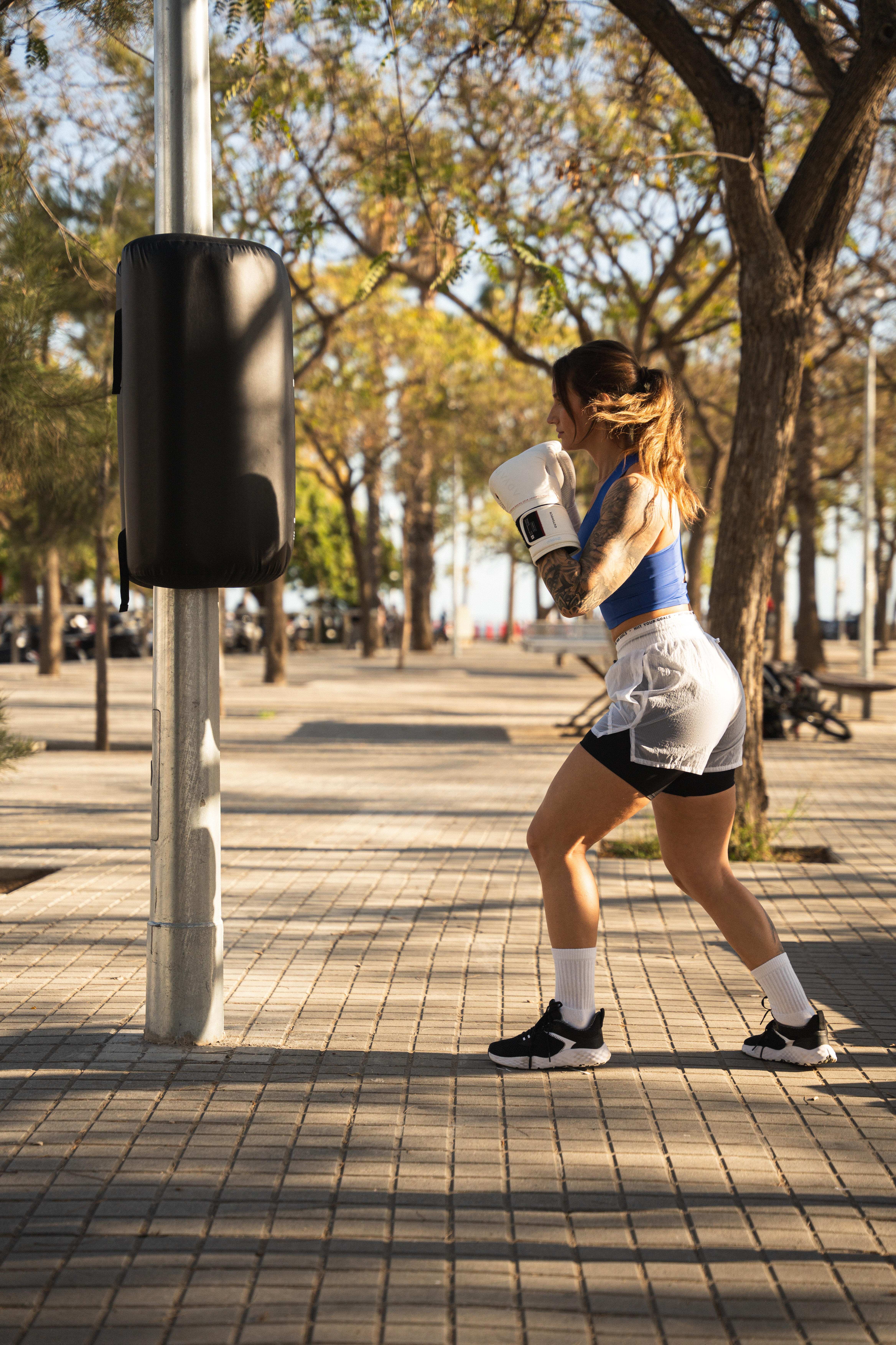 Short d’entraînement 2 en 1 femme – FST 520 - DOMYOS