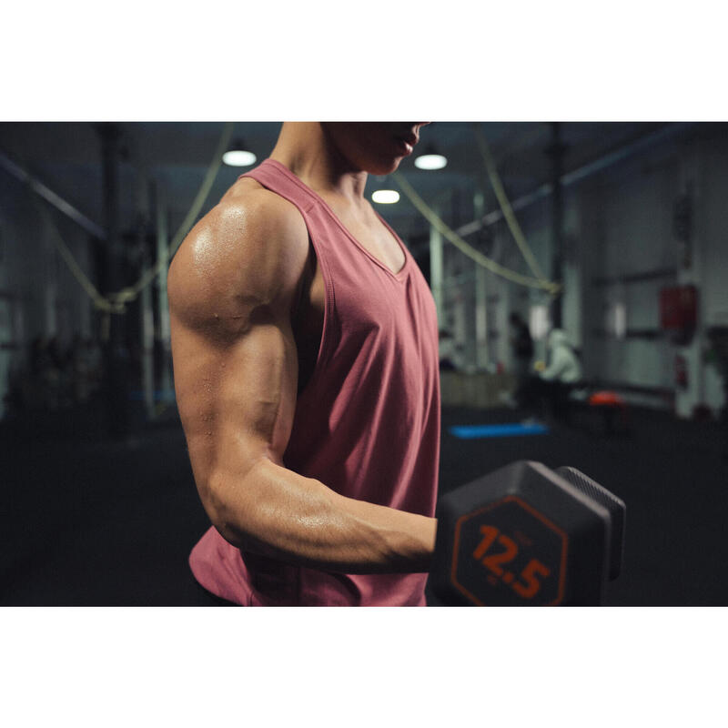 Činka na kruhový trénink a posilování 10 kg Dumbbell šestihranná