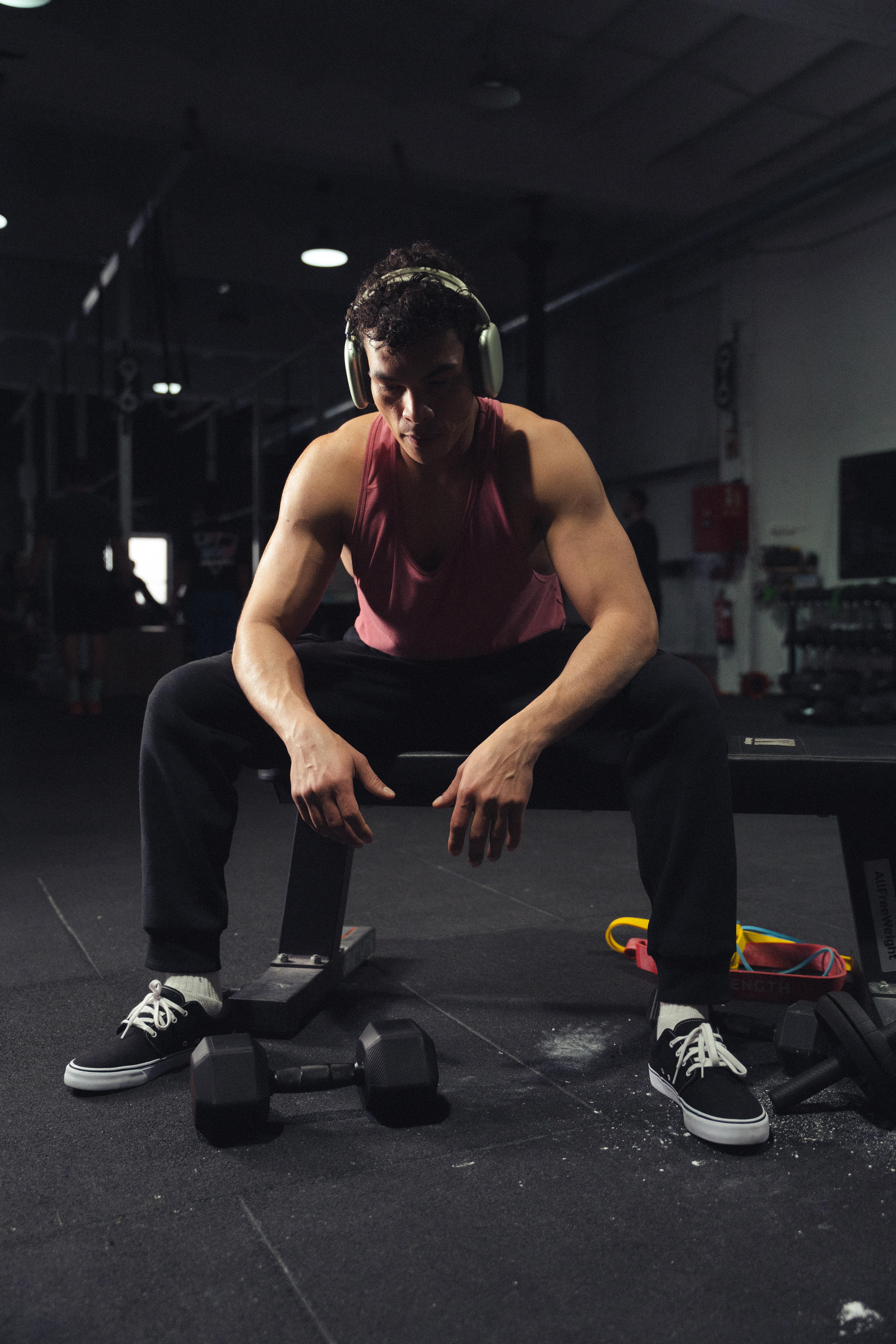 10 kg Hexagonal Dumbbell - Black - CORENGTH