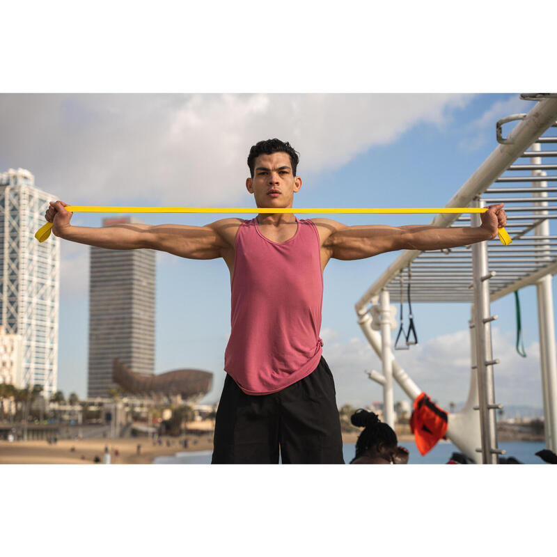 Elástico de Musculação Training Band 25 kg Amarelo