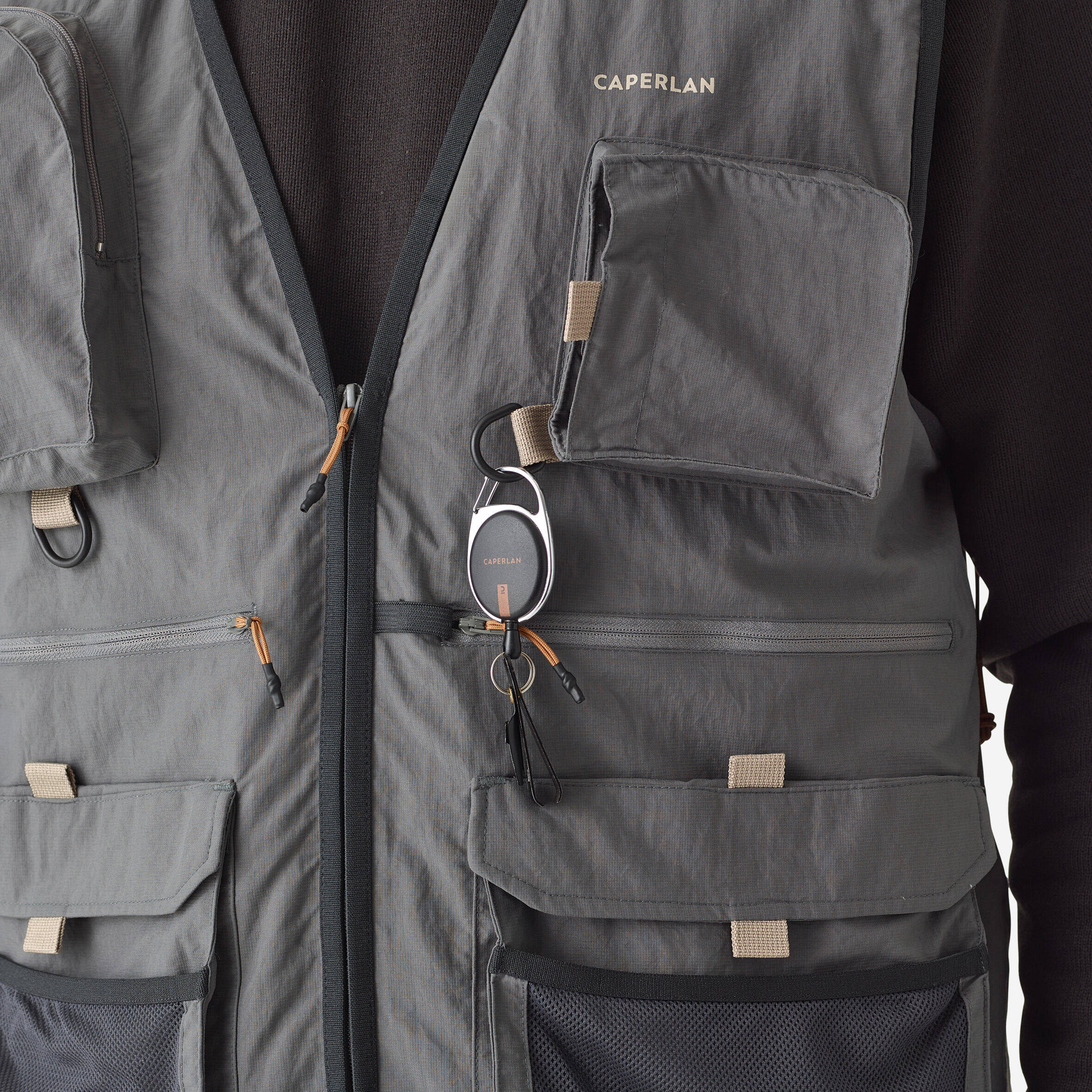 Fishing gilet - FV 500 Grey -  3
