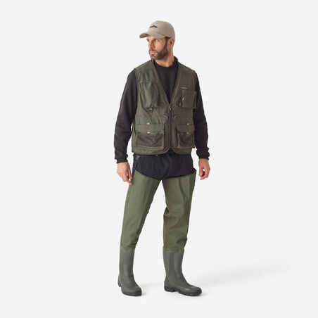 Fishing PVC waders 100