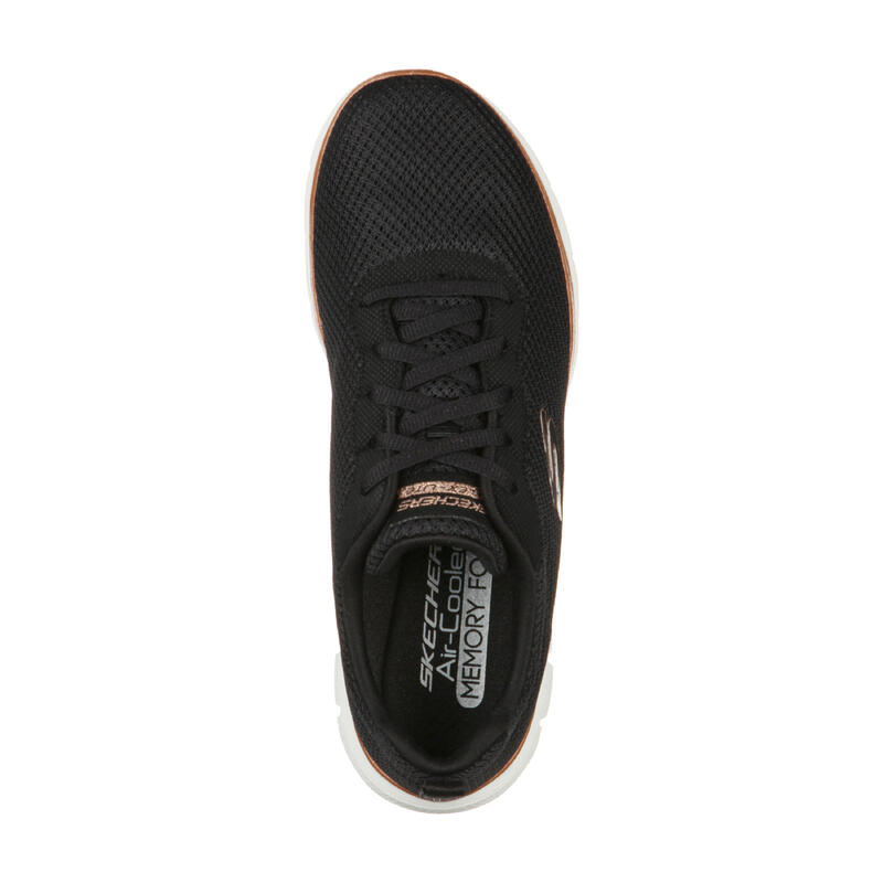 ÎNCĂLȚĂMINTE MERS SPORTIV SKECHERS FLEX APPEAL 4.0 NEGRU DAMĂ