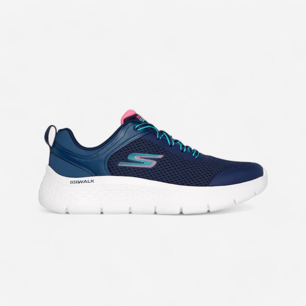 SKECHERS GO WALK FLEX - CALEY WOMEN'S FITNESS WALKING SHOES - NAVY