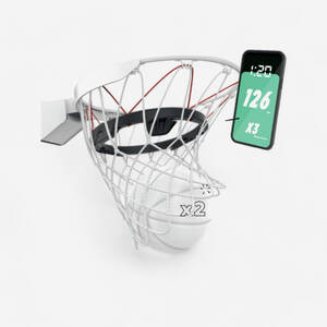 Smart Basketball Hoop with Mini-Games Basketball Play