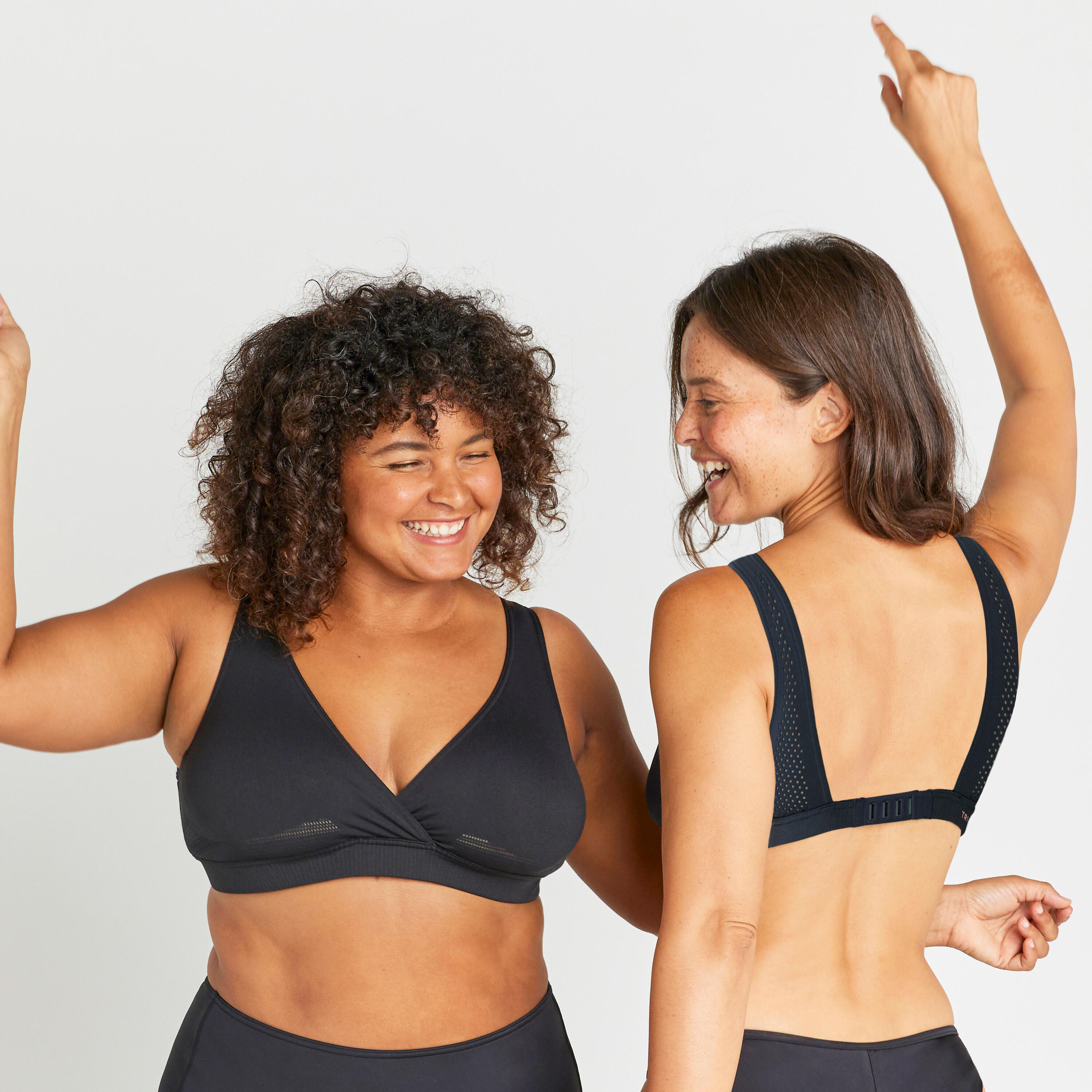 Women Swimsuit Top All Sizes 6.5 Black image