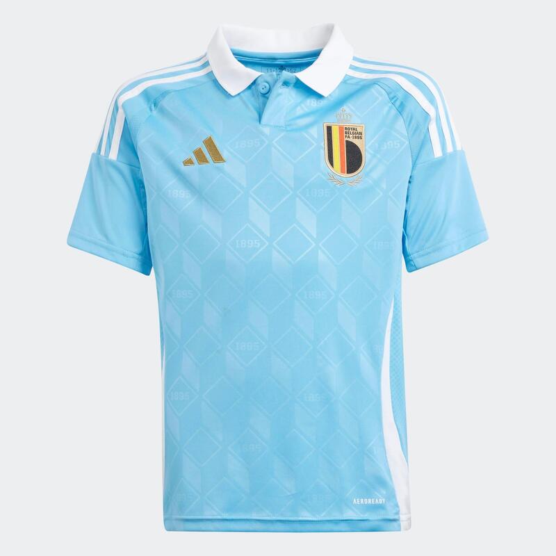 Camiseta 2.ª equipación Bélgica EURO 2024 Niño