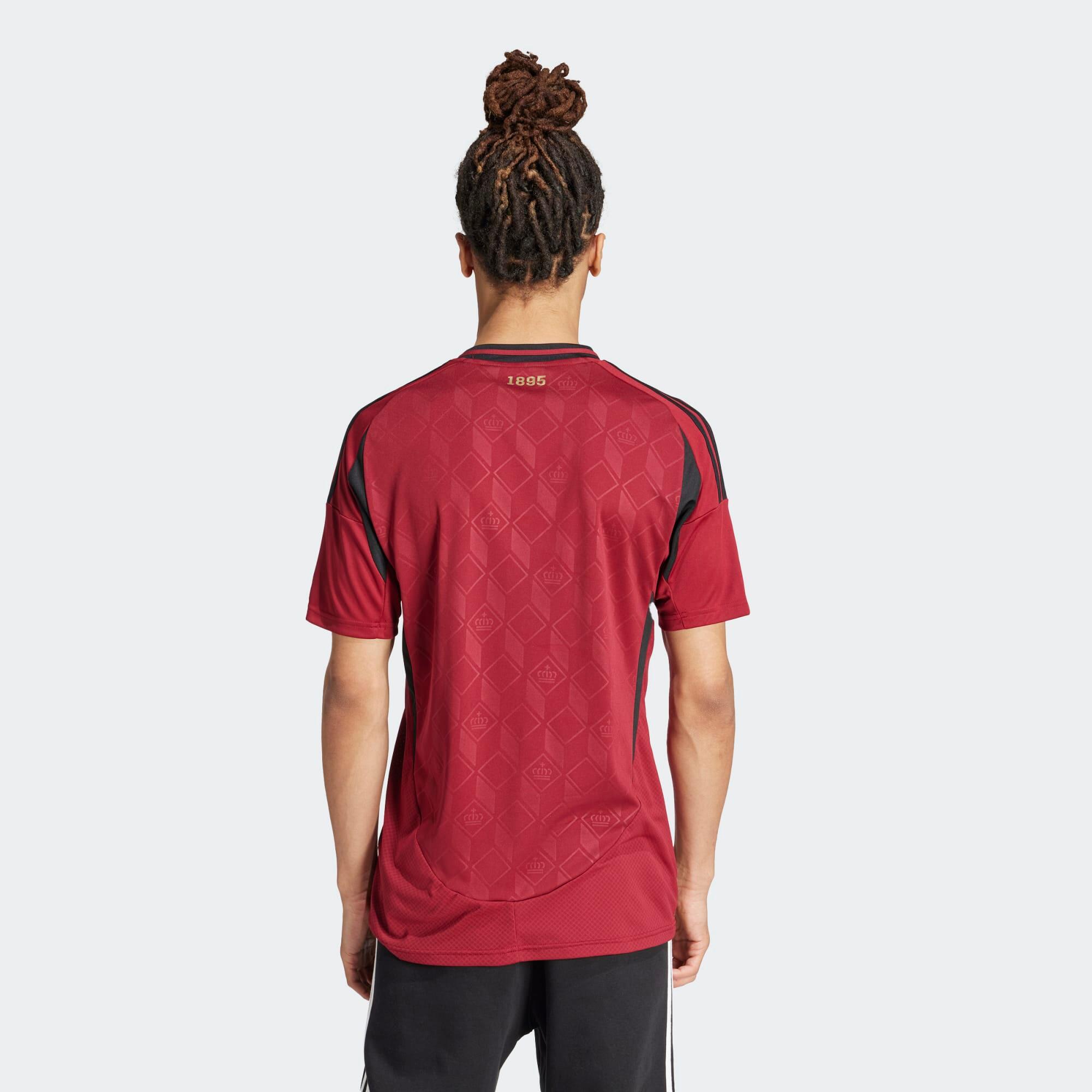 Damen/Herren Fußball Trikot - ADIDAS Belgien EURO 2024 Heimtrikot 2/9