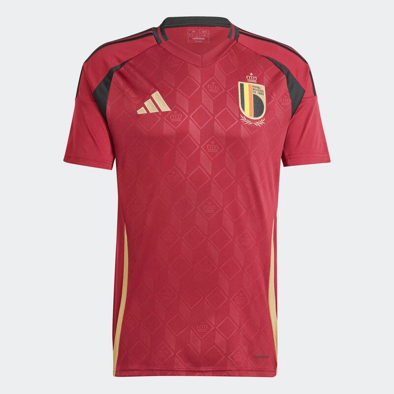 Shirt voor volwassenen EURO 2024 België thuis