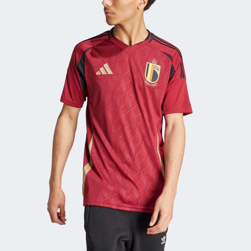 Damen/Herren Fussball Trikot - ADIDAS Belgien EURO 2024 Heimtrikot