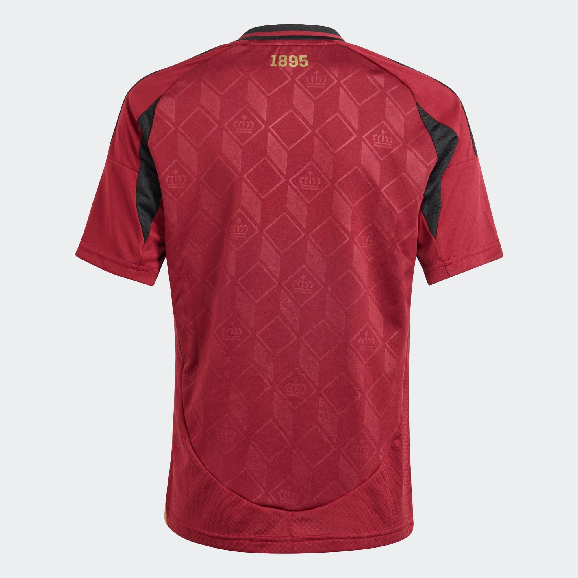 Koszulka piłkarska dla dzieci drużyny Belgii ADIDAS domowa